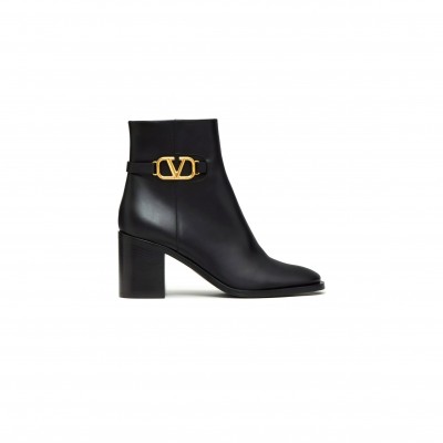 VALENTINO VLOGO SIGNATURE CALFSKIN ANKLE BOOT 75MM 5W2S0CK1DSH_0NO